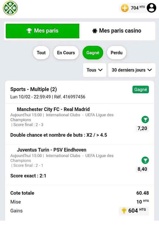 Fich VIPBETCOTE ki genyen nº18 — pronostik paryaj ak skò egzat sou ParyajPam, ParyajLakay ak 1xBet