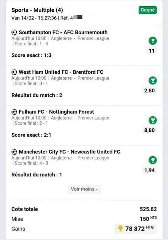Fich VIPBETCOTE ki genyen nº20 — pronostik paryaj ak skò egzat sou ParyajPam, ParyajLakay ak 1xBet