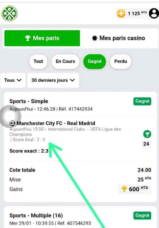 Fich VIPBETCOTE ki genyen nº21 — pronostik paryaj ak skò egzat sou ParyajPam, ParyajLakay ak 1xBet