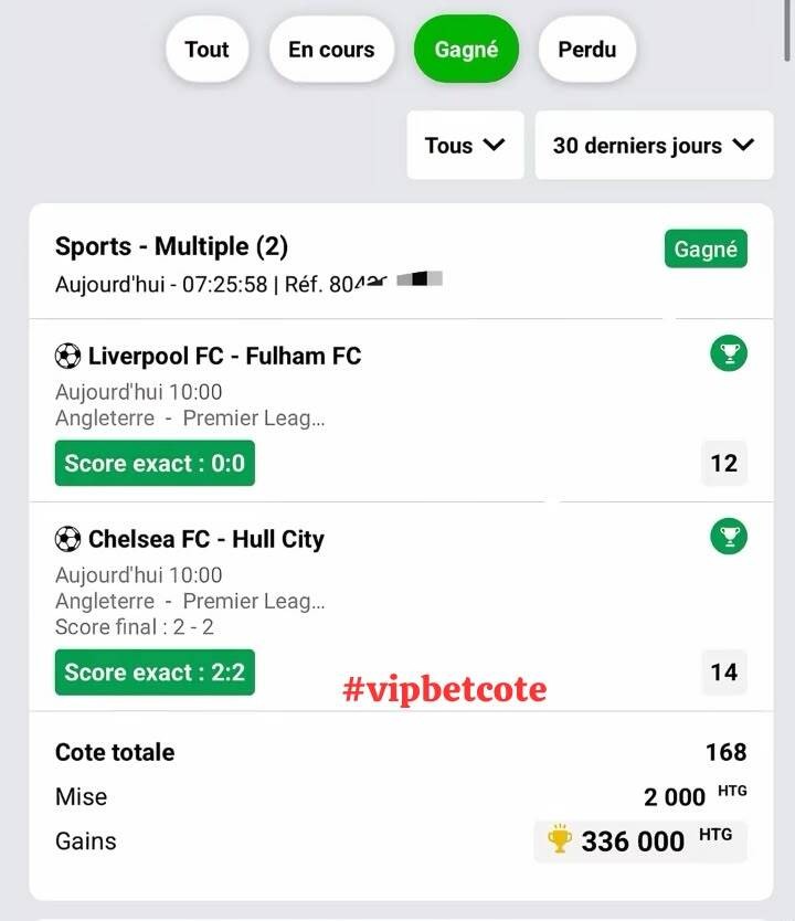 Fich VIPBETCOTE ki genyen nº3 — pronostik paryaj ak skò egzat sou ParyajPam, ParyajLakay ak 1xBet
