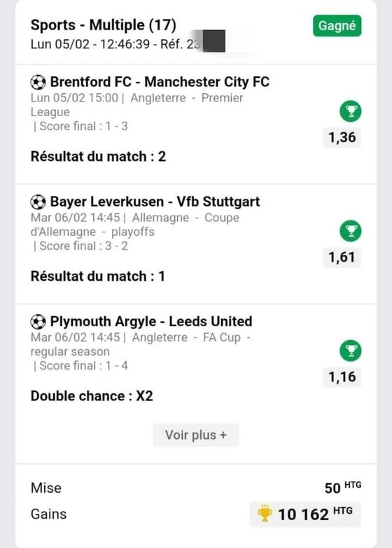 Fich VIPBETCOTE ki genyen nº7 — pronostik paryaj ak skò egzat sou ParyajPam, ParyajLakay ak 1xBet