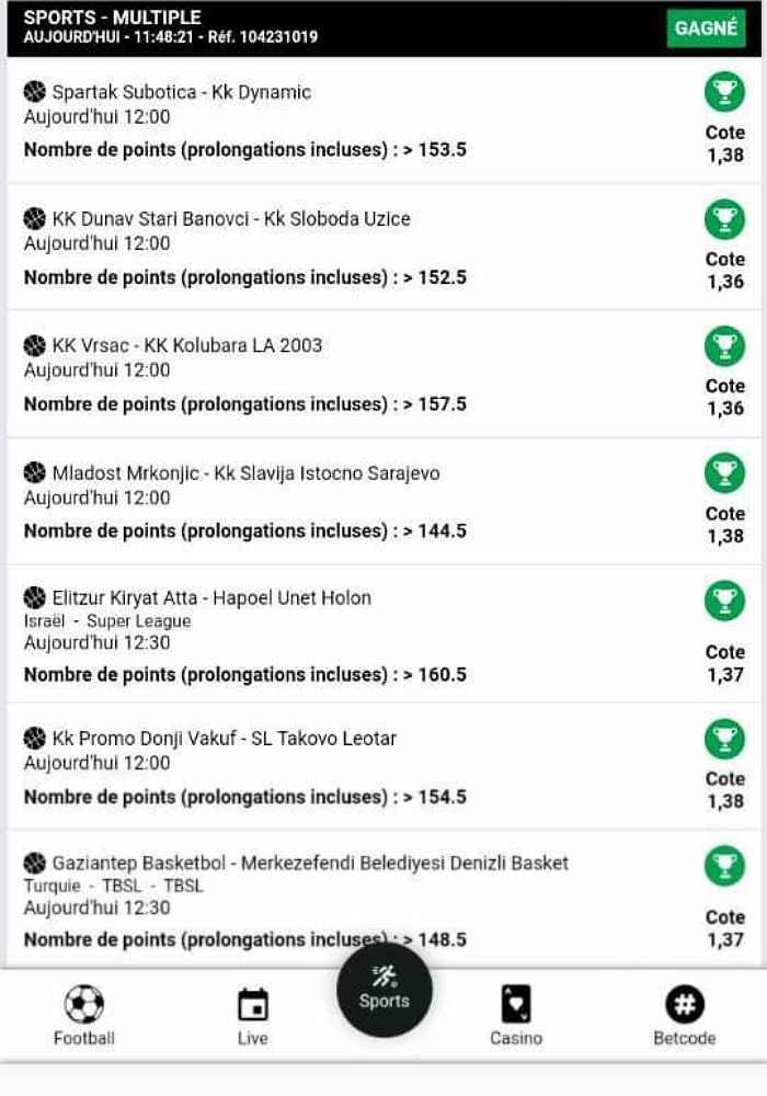Fich VIPBETCOTE ki genyen nº8 — pronostik paryaj ak skò egzat sou ParyajPam, ParyajLakay ak 1xBet