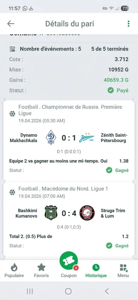 Fich VIPBETCOTE ki genyen nº9 — pronostik paryaj ak skò egzat sou ParyajPam, ParyajLakay ak 1xBet